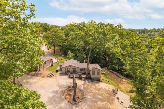 66 Old Shawnee Bend Rd, Sunrise Beach, MO 65079 - aerial view of property and surrounding area