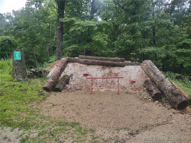 66 Old Shawnee Bend Rd, Sunrise Beach, MO 65079 - view of yard