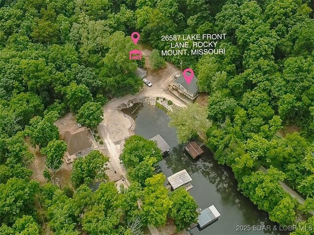 26587 Lake Front Ln, Rocky Mount, MO 65072 - aerial view
