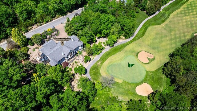 126 W Cross Fox Trl, Camdenton, MO 65020 - aerial view of a local golf course