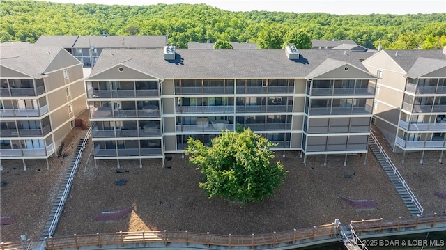 611 Lazy Days Rd Unit X-10, Osage Beach, MO 65065 - view of property with a forest view