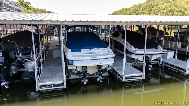 611 Lazy Days Rd Unit X-10, Osage Beach, MO 65065 - dock area with boat lift