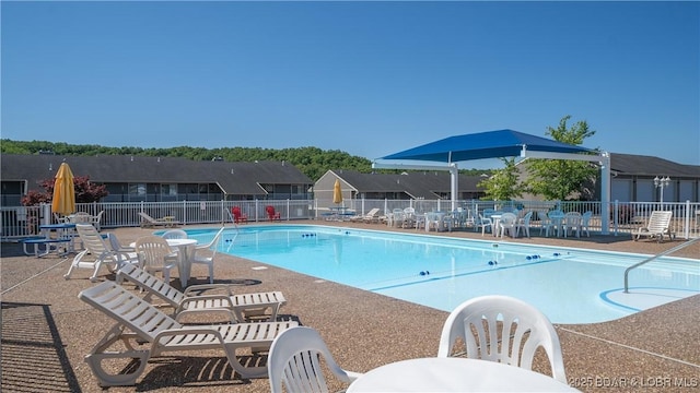 611 Lazy Days Rd Unit X-10, Osage Beach, MO 65065 - community pool with fence and a patio area