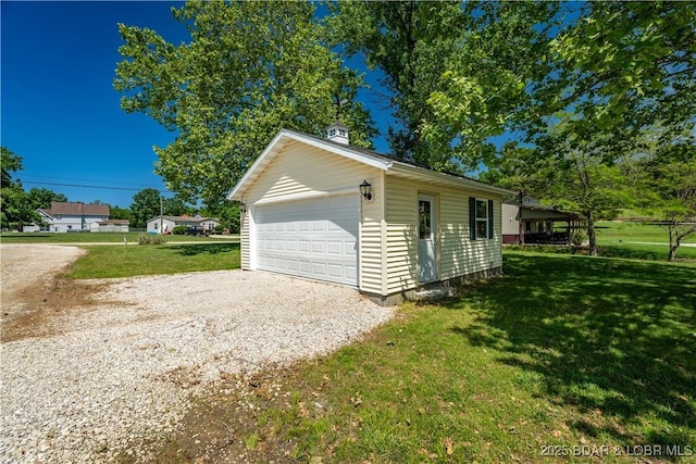 30566 Johnson Bay Dr, Gravois Mills, MO 65037 - view of detached garage