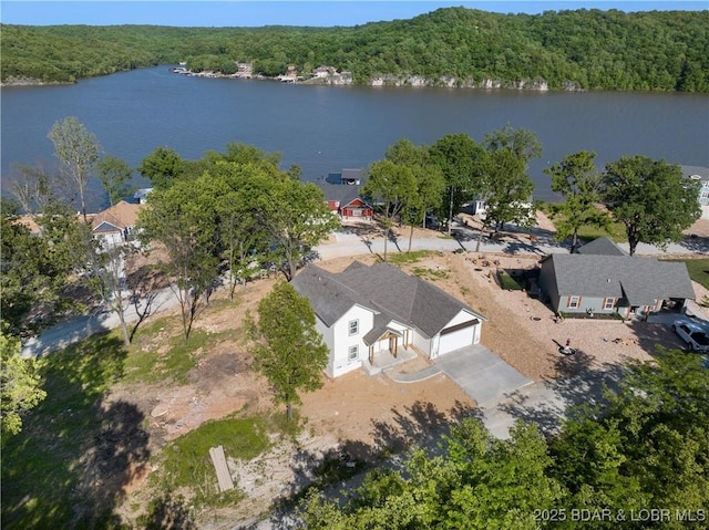 17 Eagles Pass, Climax Springs, MO 65324 - view from above of property with a forest and a large body of water