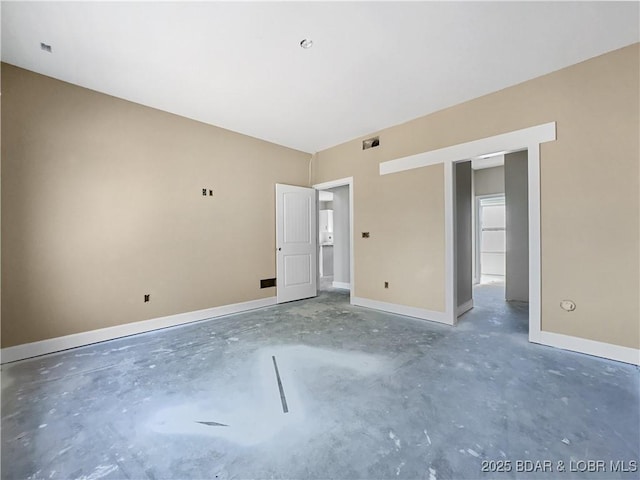 17 Eagles Pass, Climax Springs, MO 65324 - unfurnished bedroom with unfinished concrete flooring and baseboards