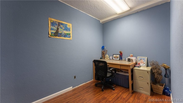 5 Hallie Ln, Kaiser, MO 65047 - office area featuring wood finished floors