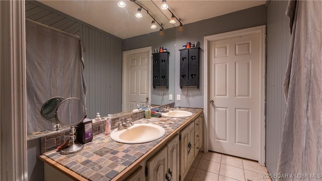 5 Hallie Ln, Kaiser, MO 65047 - bathroom with tile patterned floors and double vanity