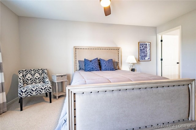 601 Park Place Dr Unit 2B, Kaiser, MO 65047 - bedroom featuring carpet floors and a ceiling fan