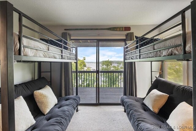 241 Shell Bay Cir Unit 1A, Linn Creek, MO 65052 - carpeted bedroom featuring access to outside