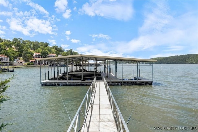 241 Shell Bay Cir Unit 1A, Linn Creek, MO 65052 - dock with a water view