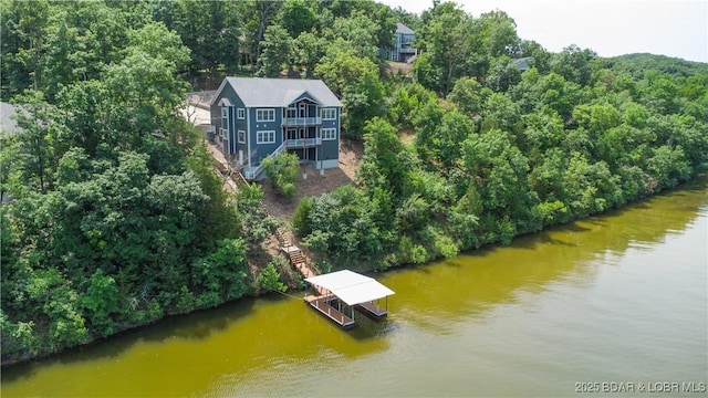 205 Wedge Wood Dr, Camdenton, MO 65020 - view from above of property featuring a nearby body of water