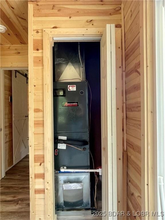 view of utility room