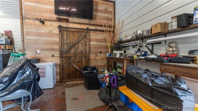 312 Charger Dr, Macks Creek, MO 65786 - view of storage