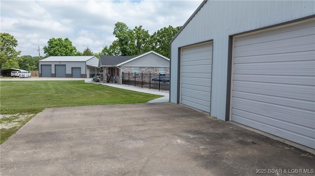 312 Charger Dr, Macks Creek, MO 65786 - view of detached garage