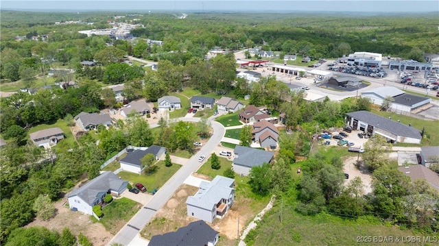 103 Primrose Ln, Camdenton, MO 65020 - aerial view of property's location with a forest and nearby suburban area