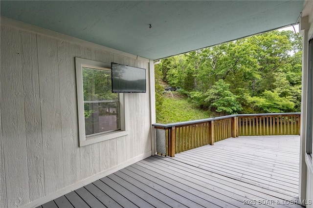 138 Siesta Cir, Camdenton, MO 65020 - view of wooden deck