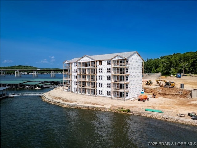 290 Plaza Beach Dr Unit 4D, Camdenton, MO 65020 - view of apartment building / complex featuring a water view