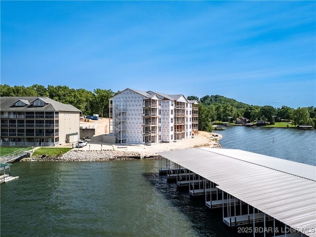 290 Plaza Beach Dr Unit 4D, Camdenton, MO 65020 - dock area with a water view