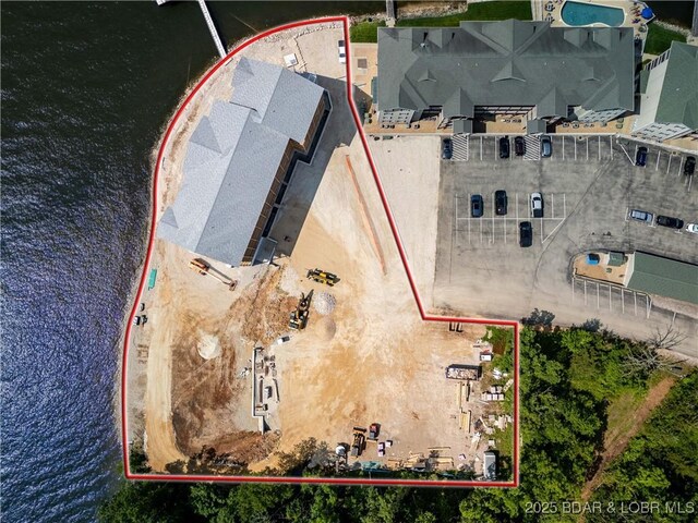 290 Plaza Beach Dr Unit 4D, Camdenton, MO 65020 - aerial view of property's location featuring property boundaries highlighted