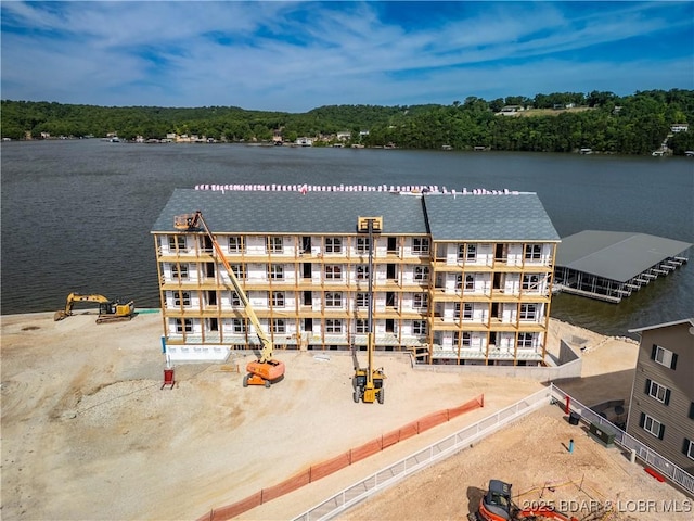 290 Plaza Beach Dr Unit 1C, Camdenton, MO 65020 - view of apartment building / complex featuring a water view