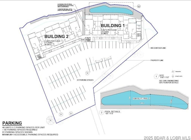 290 Plaza Beach Dr Unit 1C, Camdenton, MO 65020 - map showing property parcels
