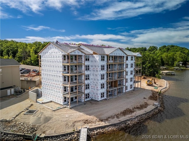 290 Plaza Beach Dr Unit 1C, Camdenton, MO 65020 - view of apartment building / complex featuring a water view
