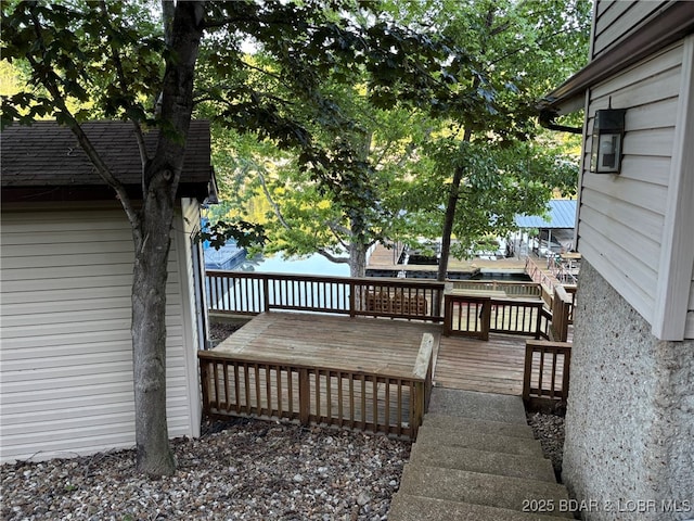 870 Jupiter Rd, Camdenton, MO 65020 - view of wooden terrace