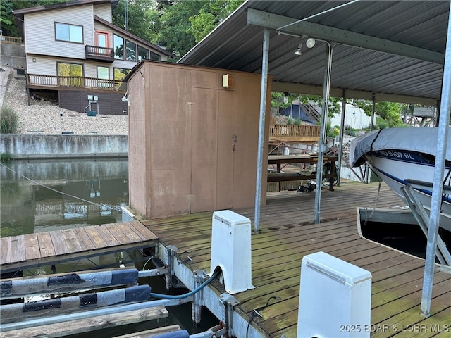 870 Jupiter Rd, Camdenton, MO 65020 - dock area with boat lift