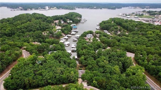 179 Regency Cove Dr, Lake Ozark, MO 65049 - aerial view of a nearby body of water