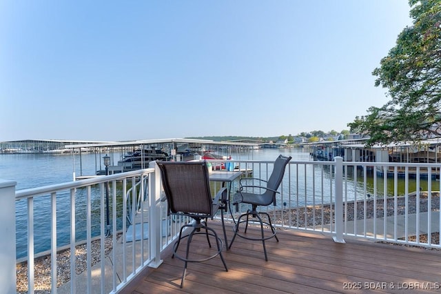 821 Winn Rd Unit 10D, Osage Beach, MO 65065 - deck with a water view