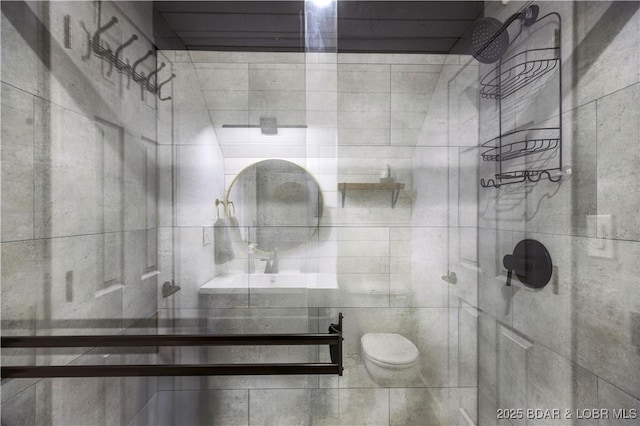 855 Ginger Rd, Lake Ozark, MO 65049 - full bathroom with a shower stall and toilet