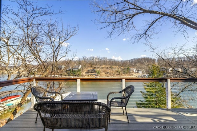 855 Ginger Rd, Lake Ozark, MO 65049 - view of wooden terrace