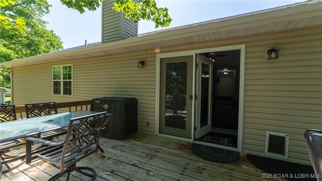 119 Camelot Dr, Camdenton, MO 65020 - deck featuring outdoor dining space
