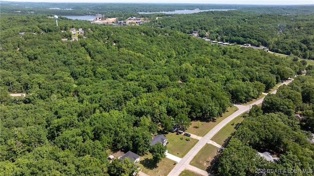 119 Camelot Dr, Camdenton, MO 65020 - aerial view of a heavily wooded area
