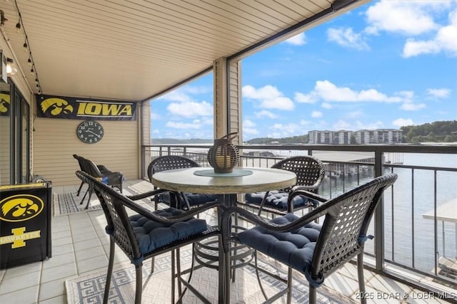 90 Falls Point Dr Unit 2C, Lake Ozark, MO 65049 - balcony featuring a water view
