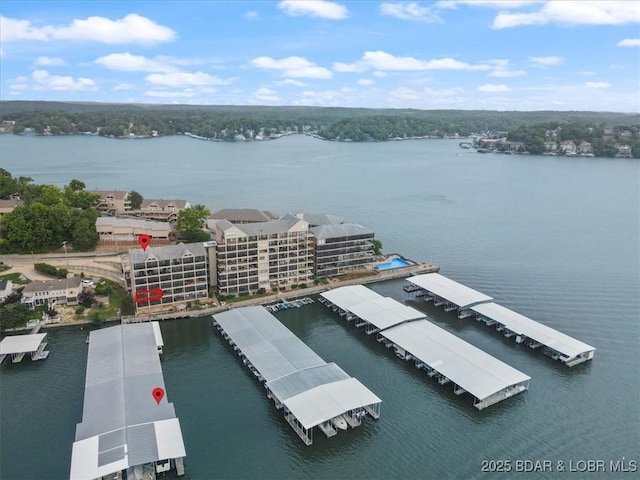 90 Falls Point Dr Unit 2C, Lake Ozark, MO 65049 - bird's eye view of a nearby body of water