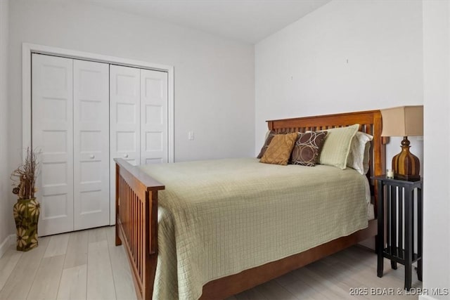 166 Oak Harbor Dr Unit 3D, Camdenton, MO 65020 - bedroom with wood finished floors and a closet