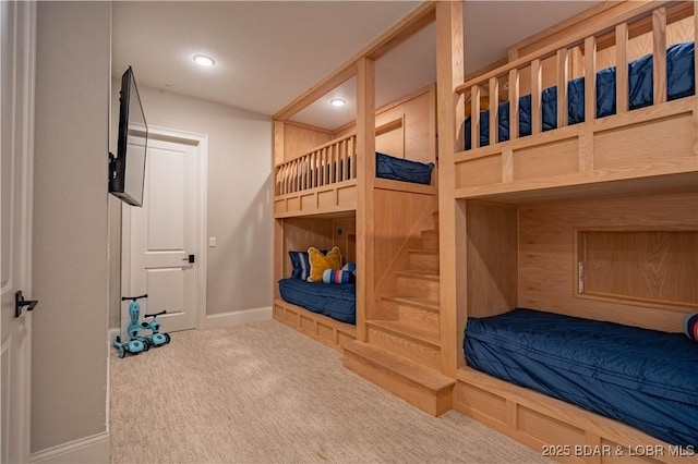 1184 Jeffries Rd Unit 310, Osage Beach, MO 65065 - unfurnished bedroom featuring carpet, baseboards, and recessed lighting