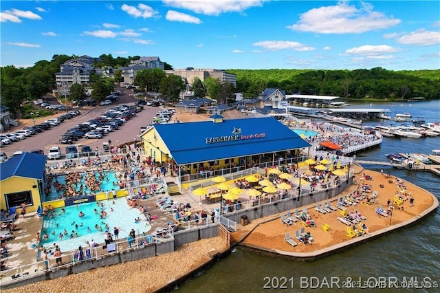 24 Canoe Ct, Osage Beach, MO 65065 - bird's eye view of a nearby body of water