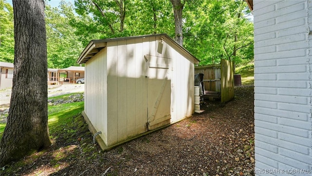 47 Dixie Ln, Sunrise Beach, MO 65079 - view of shed