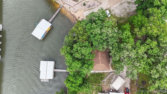 47 Dixie Ln, Sunrise Beach, MO 65079 - aerial view of a large body of water