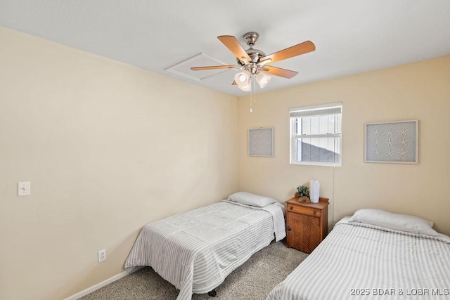 29566 Hunter Rd, Gravois Mills, MO 65037 - bedroom featuring carpet, a ceiling fan, and baseboards