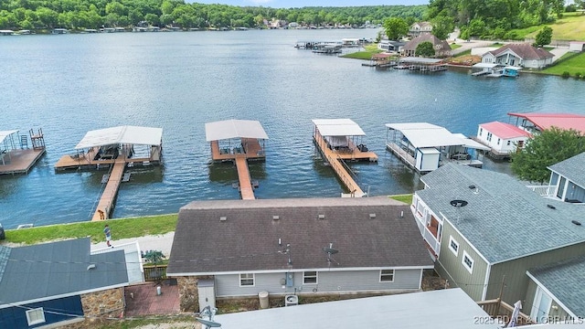 29566 Hunter Rd, Gravois Mills, MO 65037 - aerial view of a nearby body of water