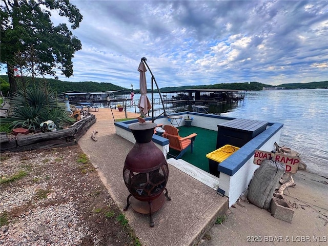 35 Knotty Pine Ln, Camdenton, MO 65020 - dock featuring a water view