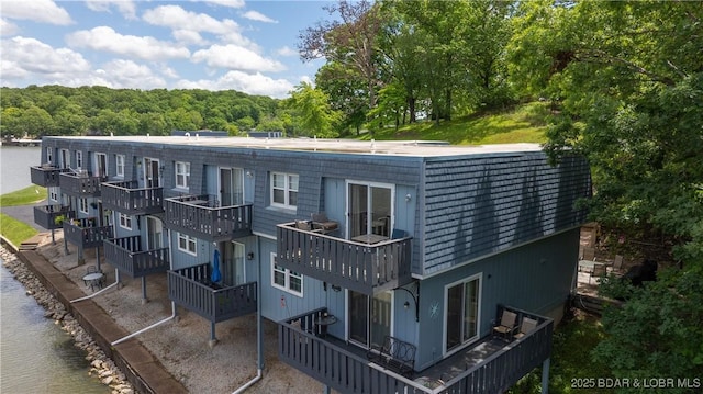 86 Henrys Way Unit 2A, Linn Creek, MO 65052 - back of property featuring a water view