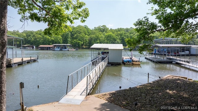 62 Durham Ct, Four Seasons, MO 65049 - dock area with a water view