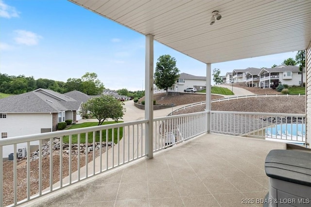 879 Great Ship St, Osage Beach, MO 65065 - view of patio featuring a residential view and a balcony