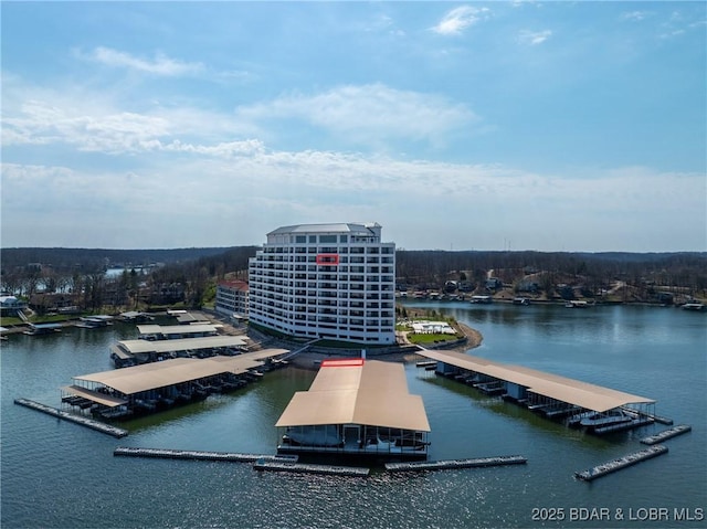 166 Captiva Dr Unit 8B, Sunrise Beach, MO 65079 - bird's eye view of a large body of water