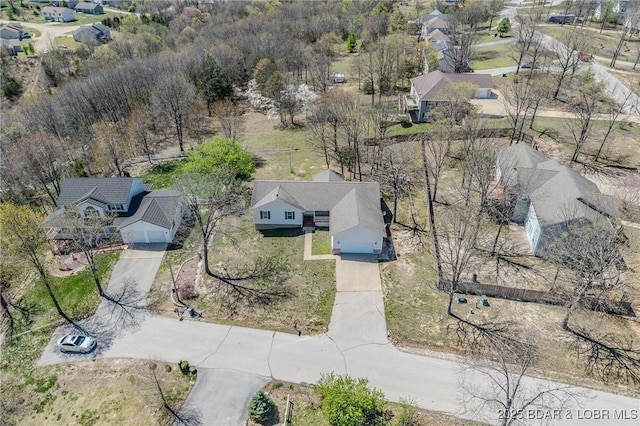 20715 Hiltner Ln, Saint Robert, MO 65584 - aerial perspective of suburban area